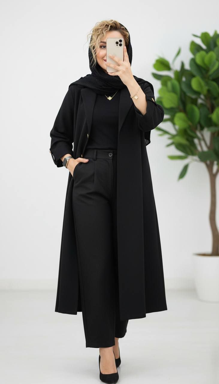 مانتو بلند لاکچری کلاسیک 🤩